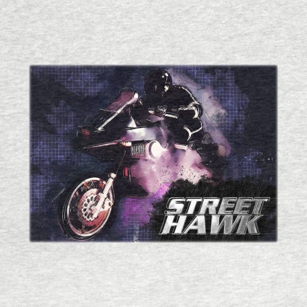 Sketchy Street Hawk by Treherne